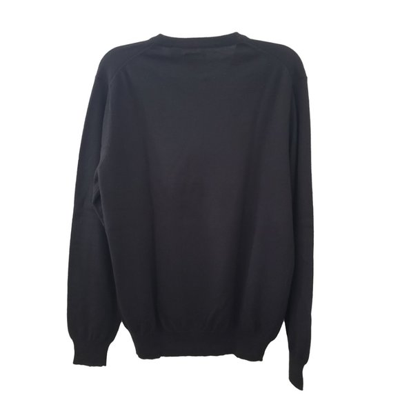 Chaps Men's Cashmere-Blend V-Neck LS Sweater Sz M - Picture 11 of 14